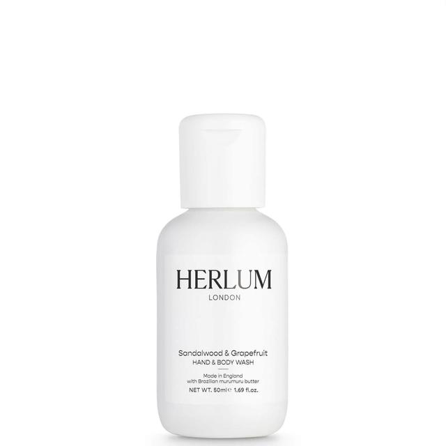 Herlum Hand and Body Wash Sandalwood and Grapefruit 50ml on Productcaster.