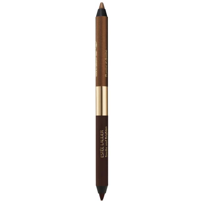 Estée Lauder Kajal Duo Brighten and Accentuate 0.03 oz (Various Shades) - Dark Chocolate/Rich Bronze on Productcaster.