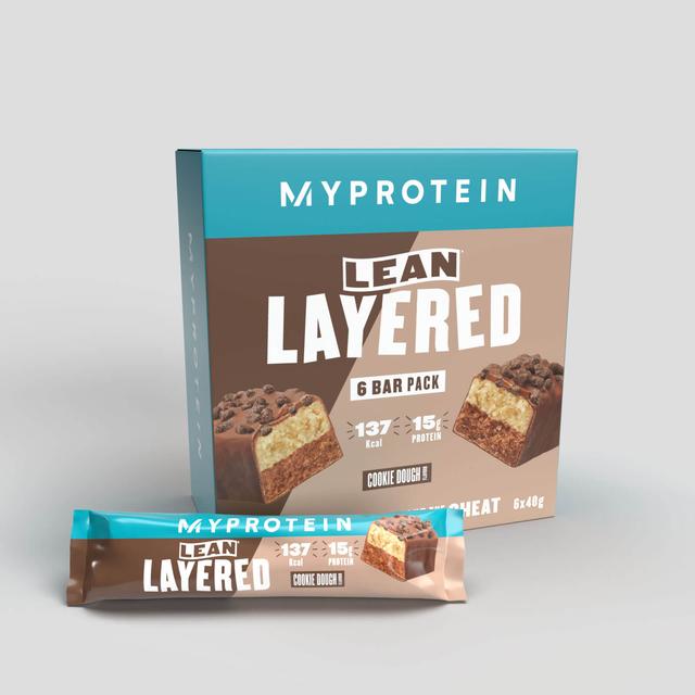 Lean Layered Bar - 6 x 40g - Chocolate and Cookie Dough on Productcaster.