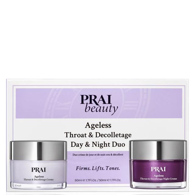 PRAI AGELESS Throat and Decolletage 50ml Day and Night Duo on Productcaster.