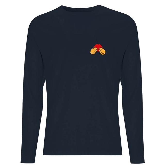 Disney Mickey Mouse Backside Men's Long Sleeve T-Shirt - Navy - XL - Navy on Productcaster.