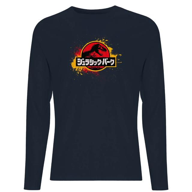 Jurassic Park Men's Long Sleeve T-Shirt - Navy - M on Productcaster.