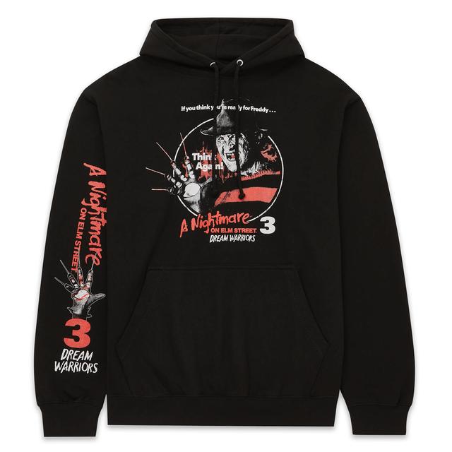 Sudadera con capucha Dream Warriors de Pesadilla en Elm Street - Negro - S - Negro on Productcaster.