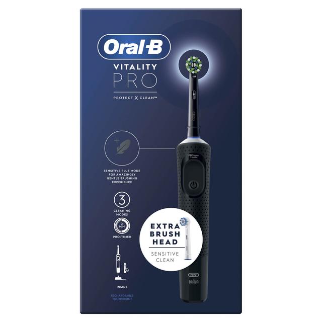 Oral-B Vitality PRO Black Electric Toothbrush on Productcaster.