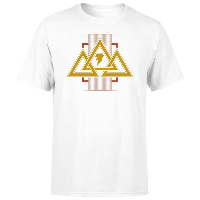 Camiseta negra Adam Tri Force Unisex de DC - Blanco - 5XL - Blanco on Productcaster.