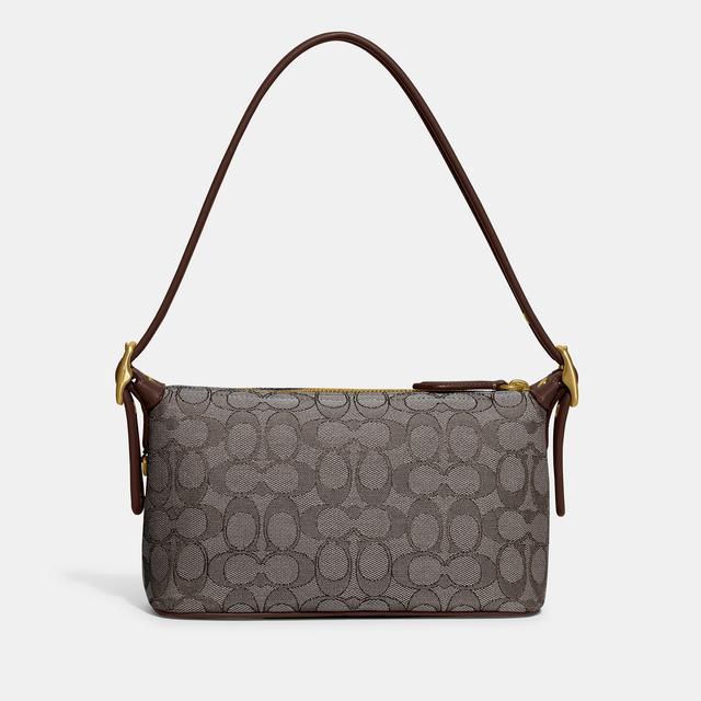 Coach Demi Leather-Trimmed Logo-Jacquard Bag on Productcaster.