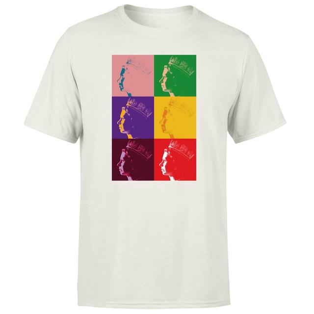 Pop Art Queen Men's T-Shirt - White Vintage Wash - XXL - White Vintage Wash on Productcaster.