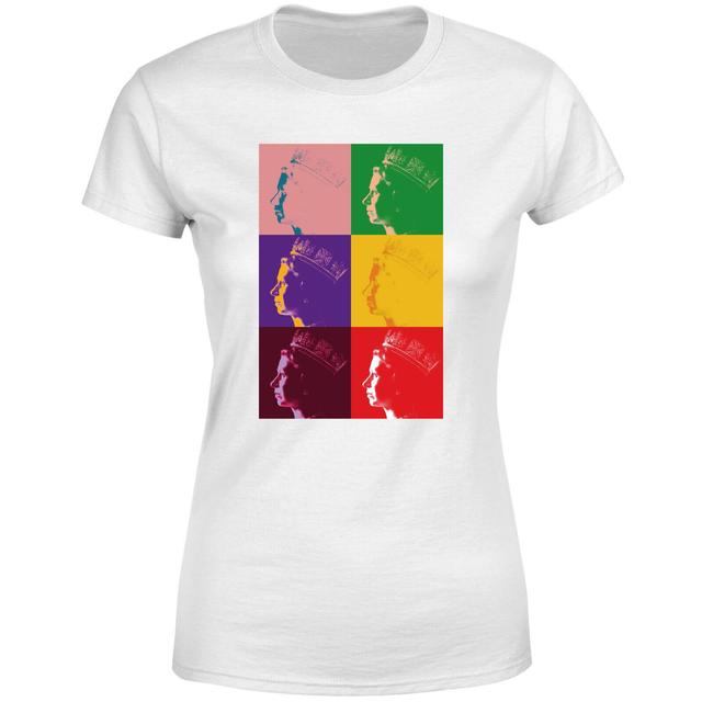 Pop Art Queen Women's T-Shirt - White - XS - White on Productcaster.