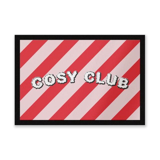 Cosy Club Candy Cane Entrance Mat on Productcaster.