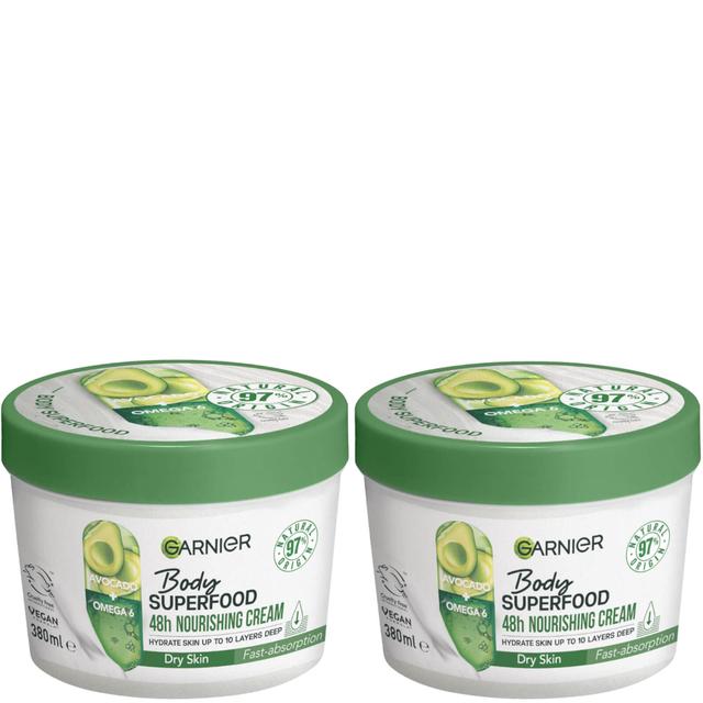 Garnier Body Superfood, Nourishing Body Cream Duos - Avocado & Omega 6 on Productcaster.