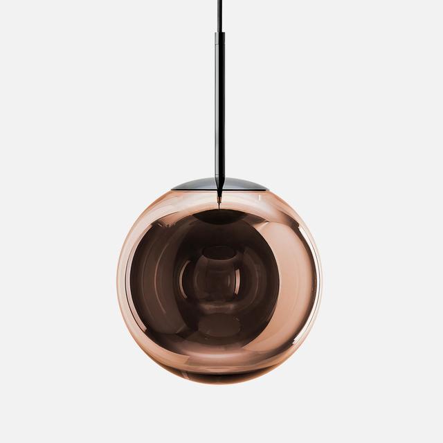 Tom Dixon Globe LED Pendant - Copper - 25cm on Productcaster.