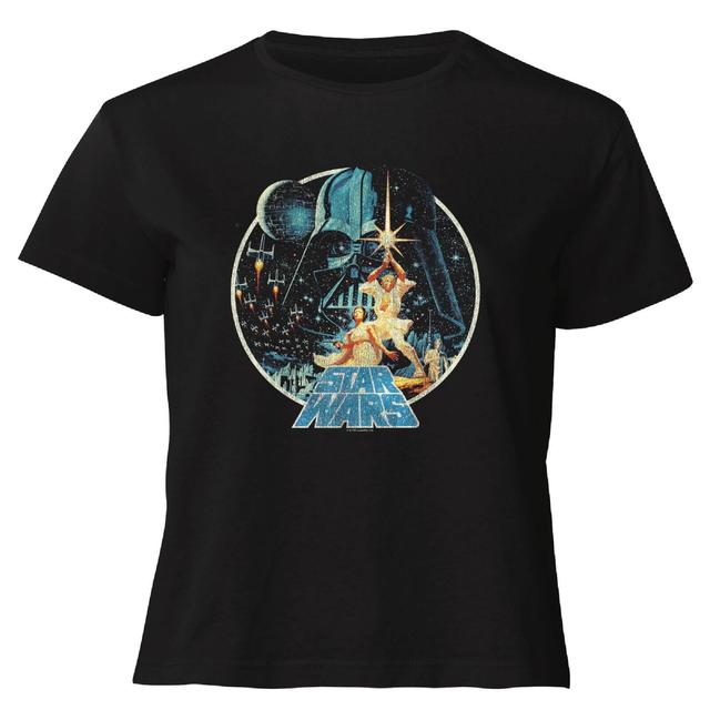 Camiseta corta Classic Vintage Victory para mujer de Star Wars - Negro - XXL - Negro on Productcaster.