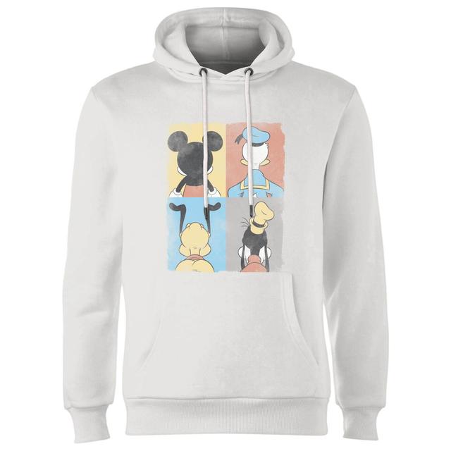 Sudadera con capucha Pluto Goofy Tiles del Pato Donald Disney - Blanco - XXL - Blanco on Productcaster.