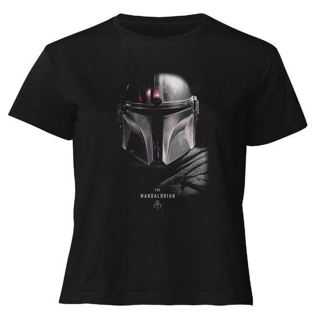 Camiseta corta The Mandalorian Poster para mujer de Star Wars - Negro - XL - Negro on Productcaster.