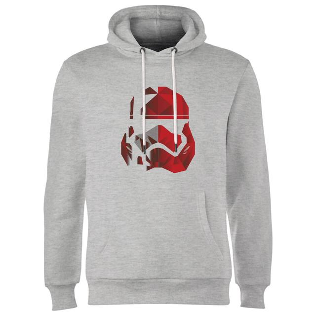 Sudadera con capucha negra Cubist Trooper Helmet de Jedi - Gris - XXL - Grey on Productcaster.