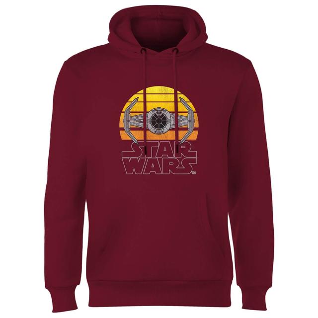 Sudadera con capucha Classic Sunset Tie de Star Wars - Burdeos - XL - Burgundy on Productcaster.