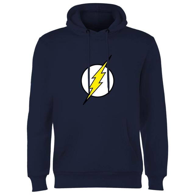 Sudadera con capucha Justice League Flash Logo - Azul marino - XL - Azul Marino on Productcaster.