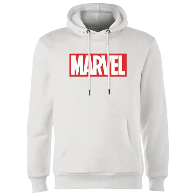 Sudadera con capucha Marvel Logo - Blanco - S - Blanco on Productcaster.