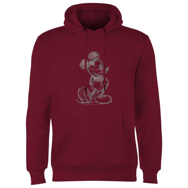 Sudadera con capucha Sketch de Disney - Burdeos - L - Borgoña on Productcaster.