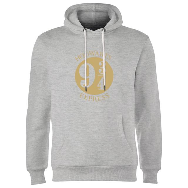 Harry Potter Platform Hoodie - Grey - M - Grey on Productcaster.