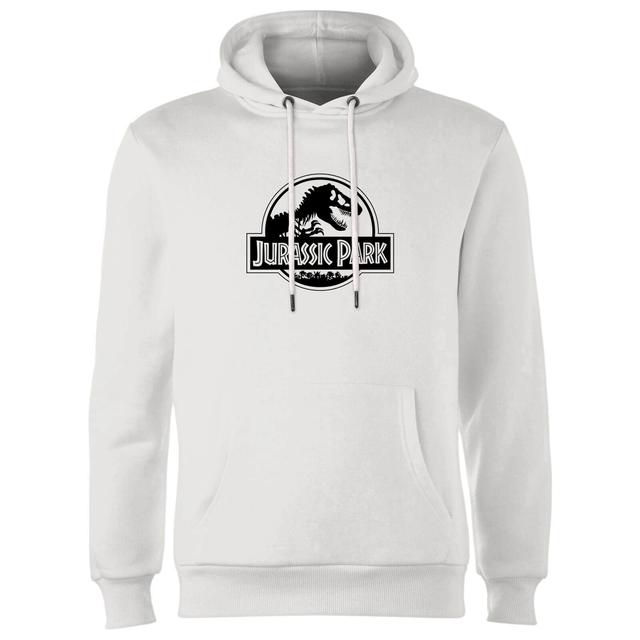 Sudadera con capucha Jurassic Park Logo - Blanco - XL - Blanco on Productcaster.