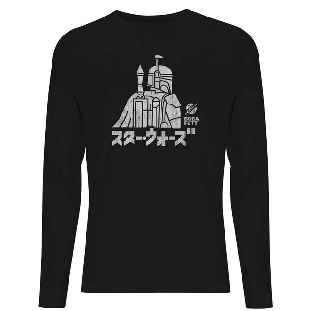 Camiseta de manga larga Kana Boba Fett para hombre de Star Wars - Negro - XS - Negro on Productcaster.