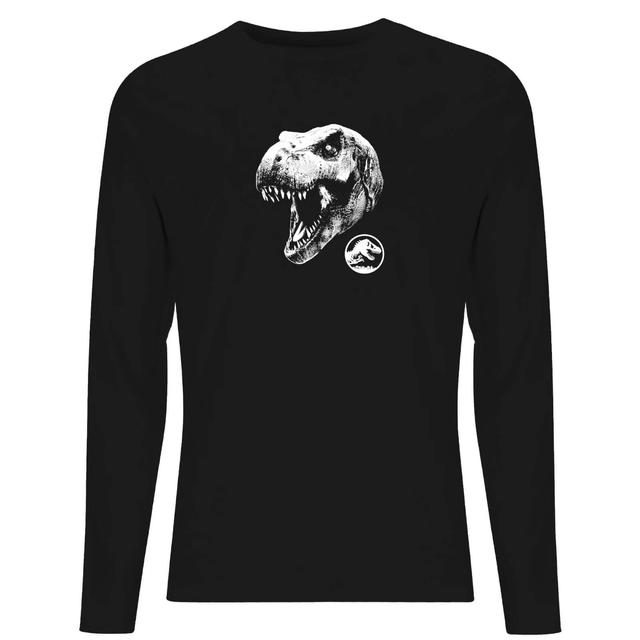 Jurassic Park T Rex Men's Long Sleeve T-Shirt - Black - XL - Schwarz on Productcaster.