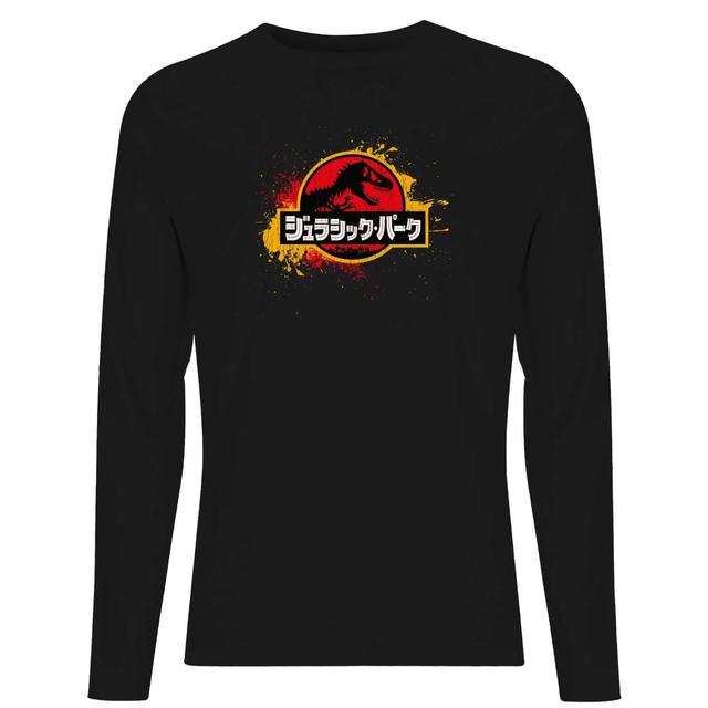 Camiseta de manga larga para hombre de Jurassic Park - Negro - M - Negro on Productcaster.