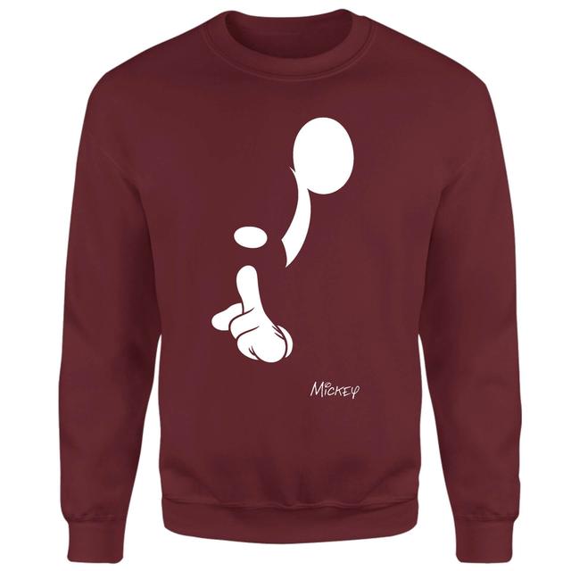 Shush Sweatshirt - Burgundy - XS - Burgundy on Productcaster.