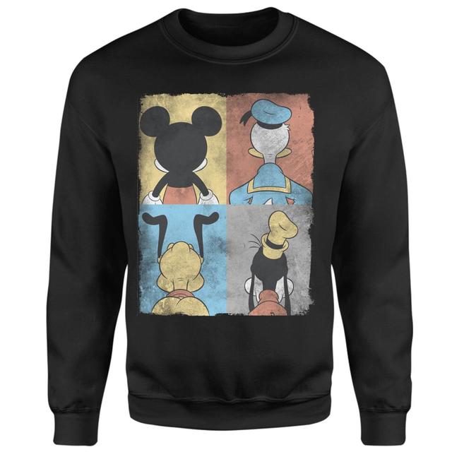 Sudadera Goofy Tiles Pluto de Mickey Mouse del Pato Donald - Negro - XS - Negro on Productcaster.