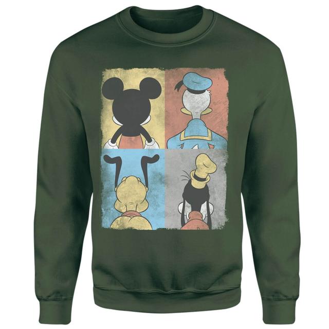 Sudadera Goofy Tiles Pluto de Mickey Mouse del Pato Donald - Verde - S - Verde on Productcaster.