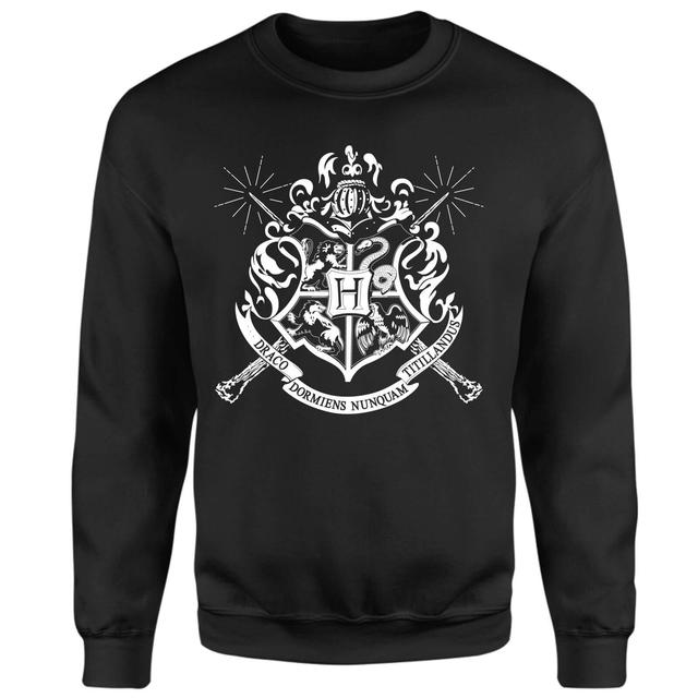 Sudadera con escudo de la casa de Hogwarts - Negro - XL - Negro on Productcaster.