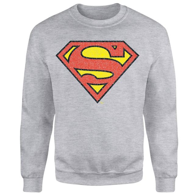 Sudadera con el logotipo de Superman - Gris - L - Grey on Productcaster.