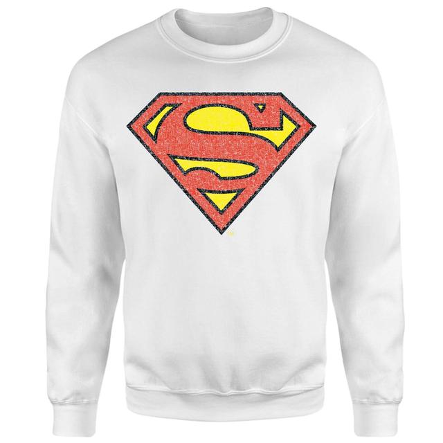 Sudadera con el logotipo de Superman - Blanco - XL - Blanco on Productcaster.