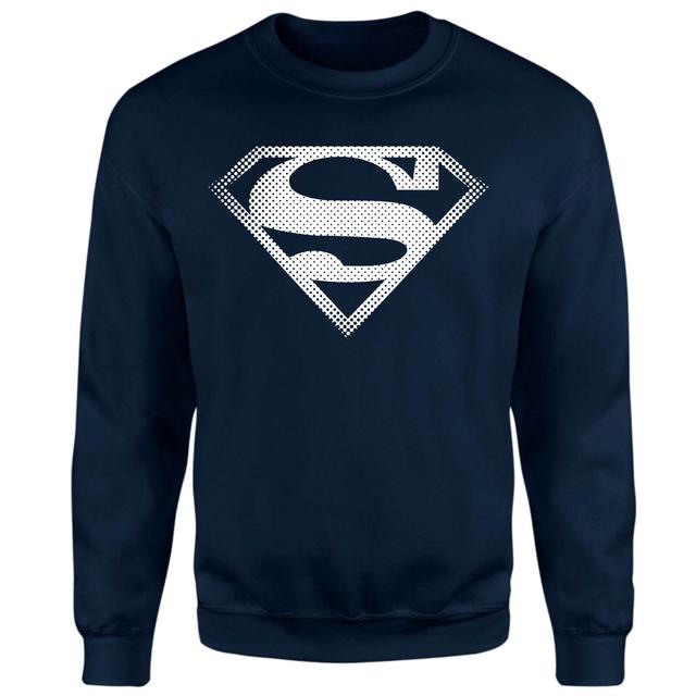 Sudadera con logotipo Spot de Superman - Azul marino - XL - Azul Marino on Productcaster.