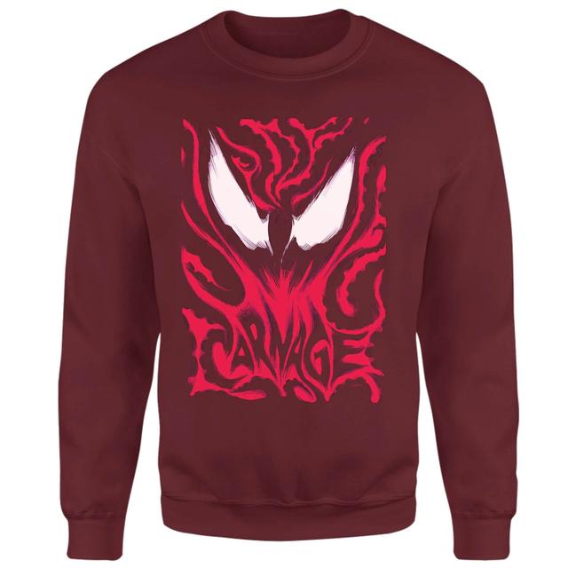 Venom Carnage Sweatshirt - Burgundy - XL - Burgundy on Productcaster.