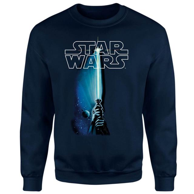 Star Wars Classic Lightsaber Jumper - Navy - S - Navy on Productcaster.