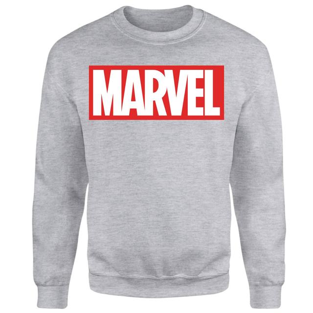 Sudadera con logotipo de Marvel - Gris - XXL - Grey on Productcaster.