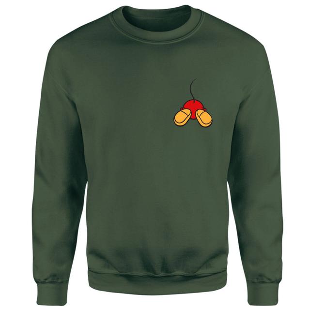 Disney Mickey Mouse Backside Sweatshirt - Green - S - Green on Productcaster.