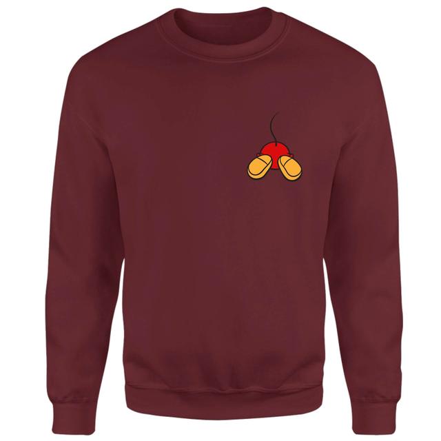 Sudadera con espalda de Mickey Mouse Disney - Burdeos - L - Burgundy on Productcaster.