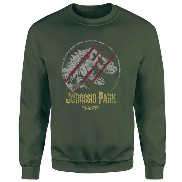 Jurassic Park Lost Control Sweatshirt - Green - XXL on Productcaster.