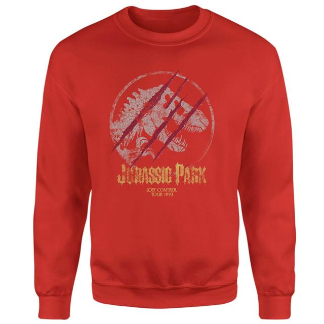 Sudadera Lost Control de Jurassic Park - Rojo - XXL - Rojo on Productcaster.