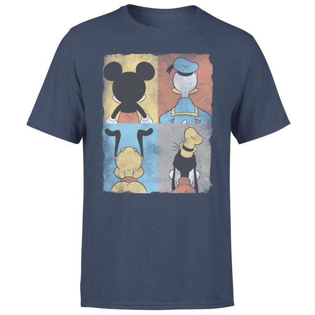 Camiseta para hombre Pato Donald Mickey Mouse Pluto Goofy Tiles - Azul marino - XXL - Azul Marino on Productcaster.