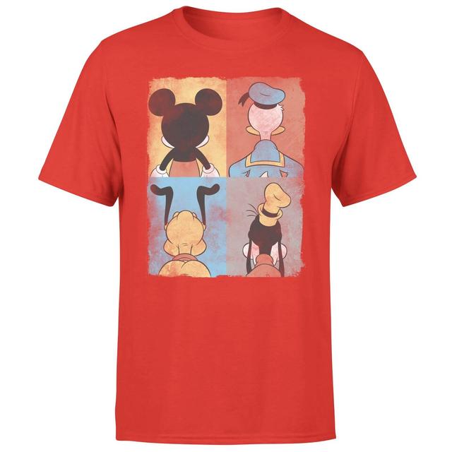 Camiseta Pato Donald Mickey Mouse Pluto Goofy Tiles para hombre - Rojo - S - Rojo on Productcaster.