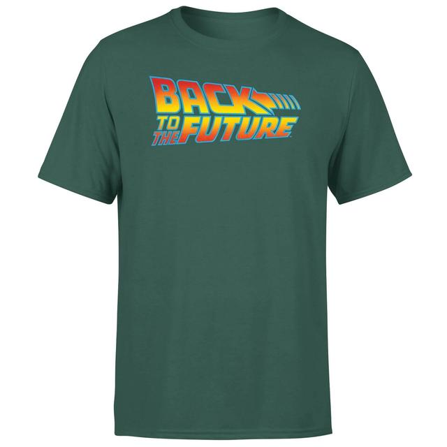 Camiseta Back To The Future Classic Logo para hombre - Verde - S - Verde on Productcaster.