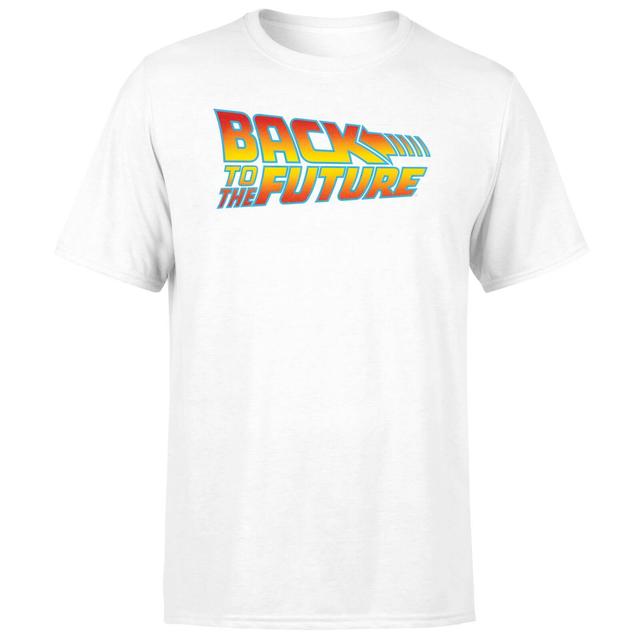 Camiseta Back To The Future Classic Logo para hombre - Blanco - XXL - Blanco on Productcaster.