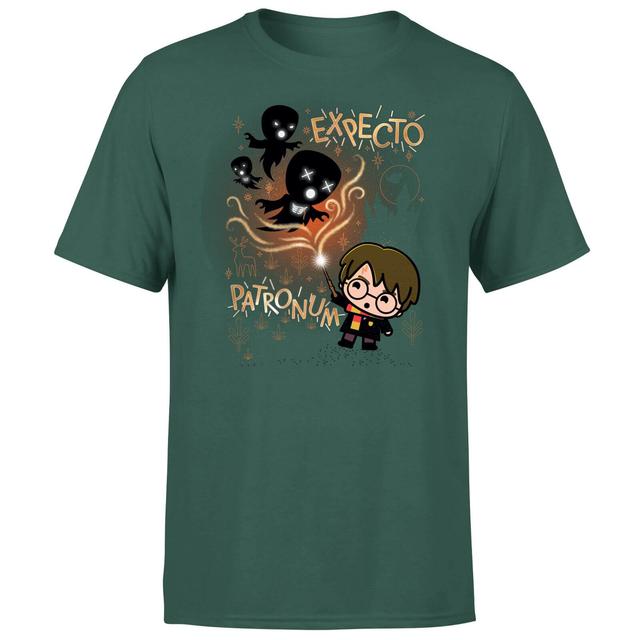 Camiseta Expecto Patronum para hombre de Harry Potter para niños - Verde - XS - Verde on Productcaster.