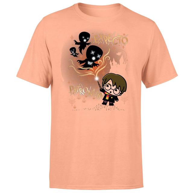 Harry Potter Kids Expecto Patronum Men's T-Shirt - Coral - XS - Korallenfarben on Productcaster.