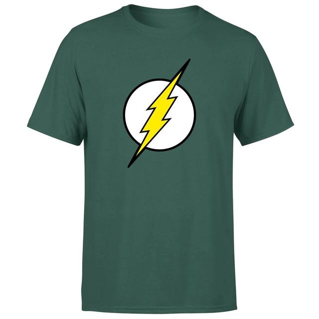 Justice League Flash Logo Men's T-Shirt - Green - L - Grün on Productcaster.