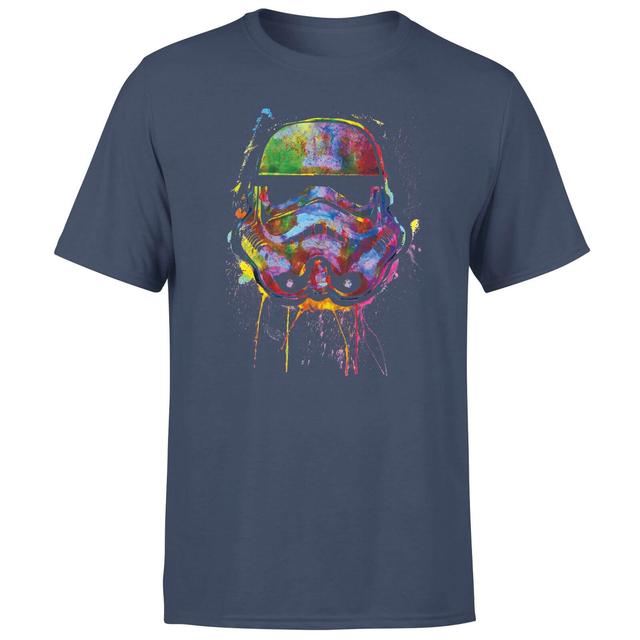 Camiseta Paint Splat Stormtrooper para hombre de Star Wars - Azul marino - M - Azul Marino on Productcaster.